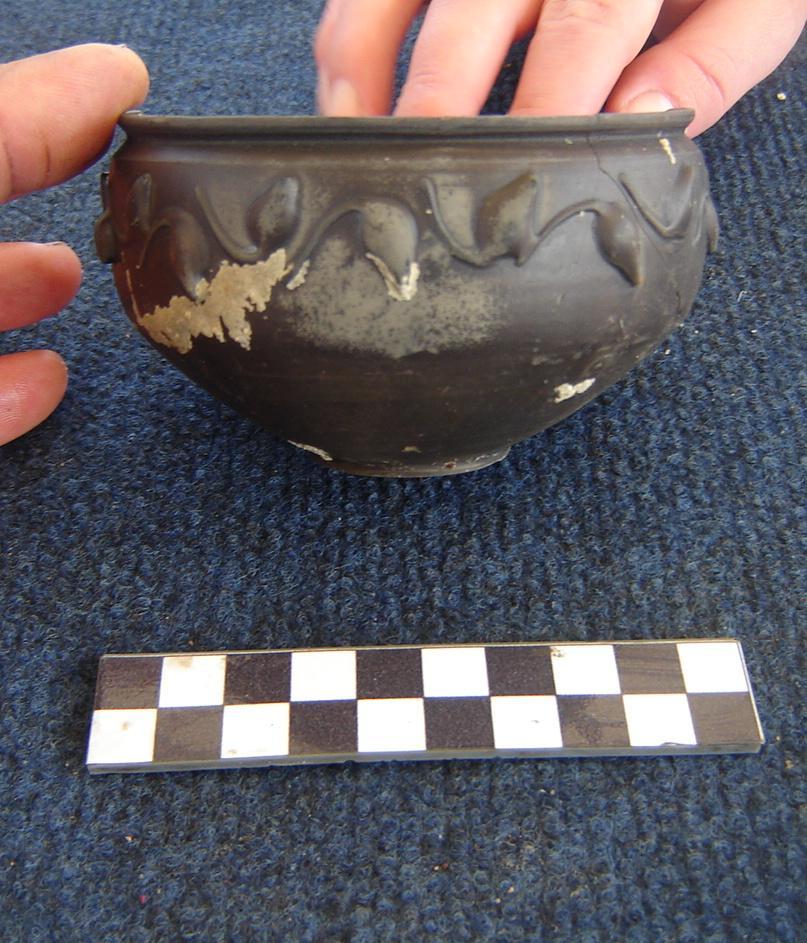 Some of the artefacts after recovery, cleaning and cataloguing